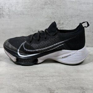 Nike Air Zoom Tempo NEXT% Flyknit Running Shoes - Men's Size 10 - Black